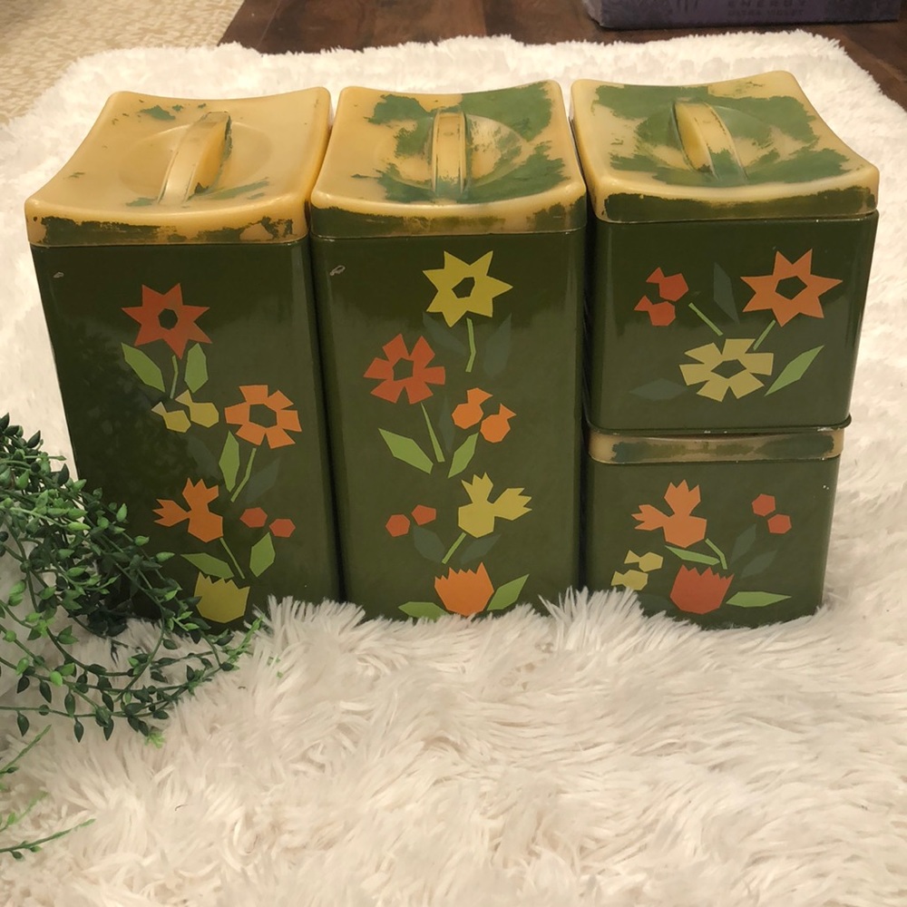 Vintage Ransburg canisters